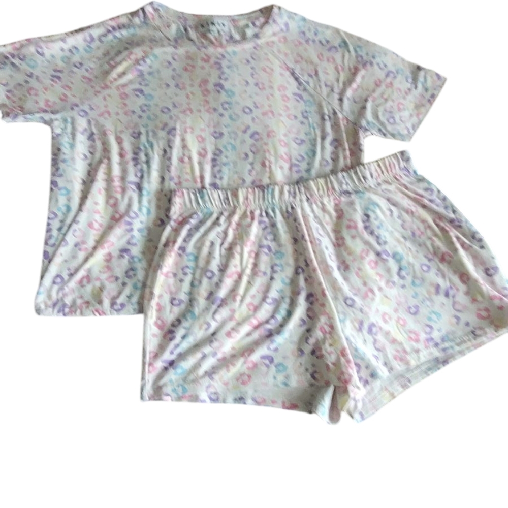 * pajama XL  short set animal print by KIK IT  since at waist